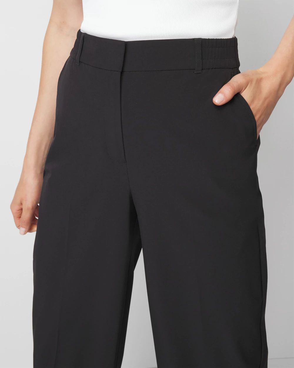 WHBM® Lightweight Luna Wide Leg Trousers
