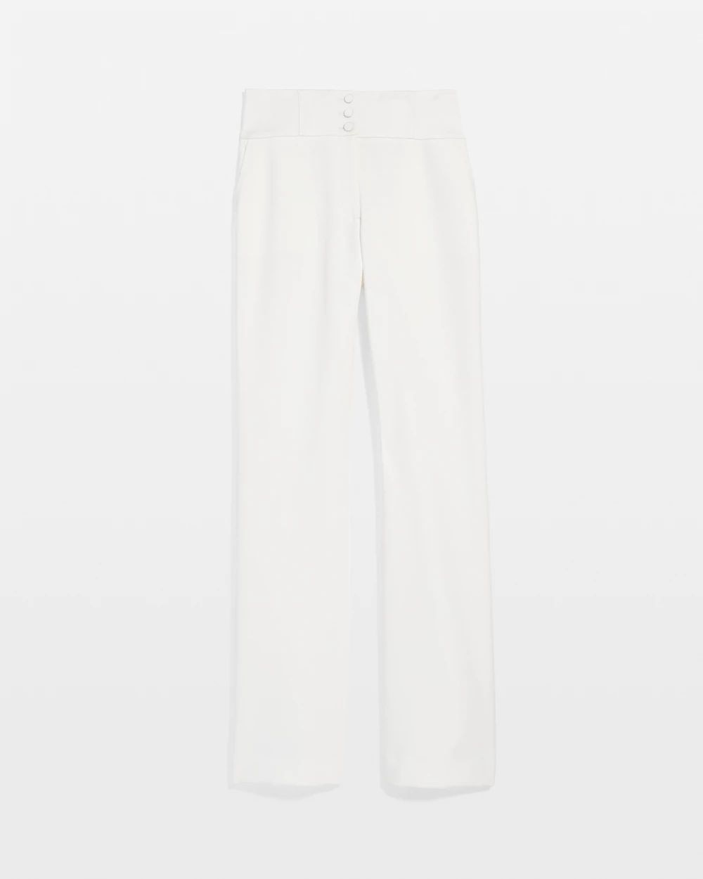 Extra High-Rise Tuxedo Luxe Stretch Trouser