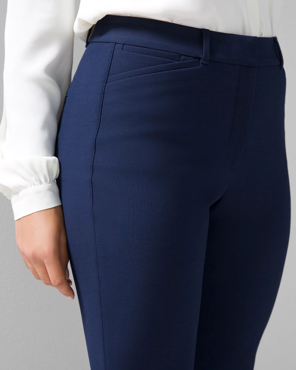 Curvy WHBM® Ines Slim Bootcut Comfort Stretch Pant