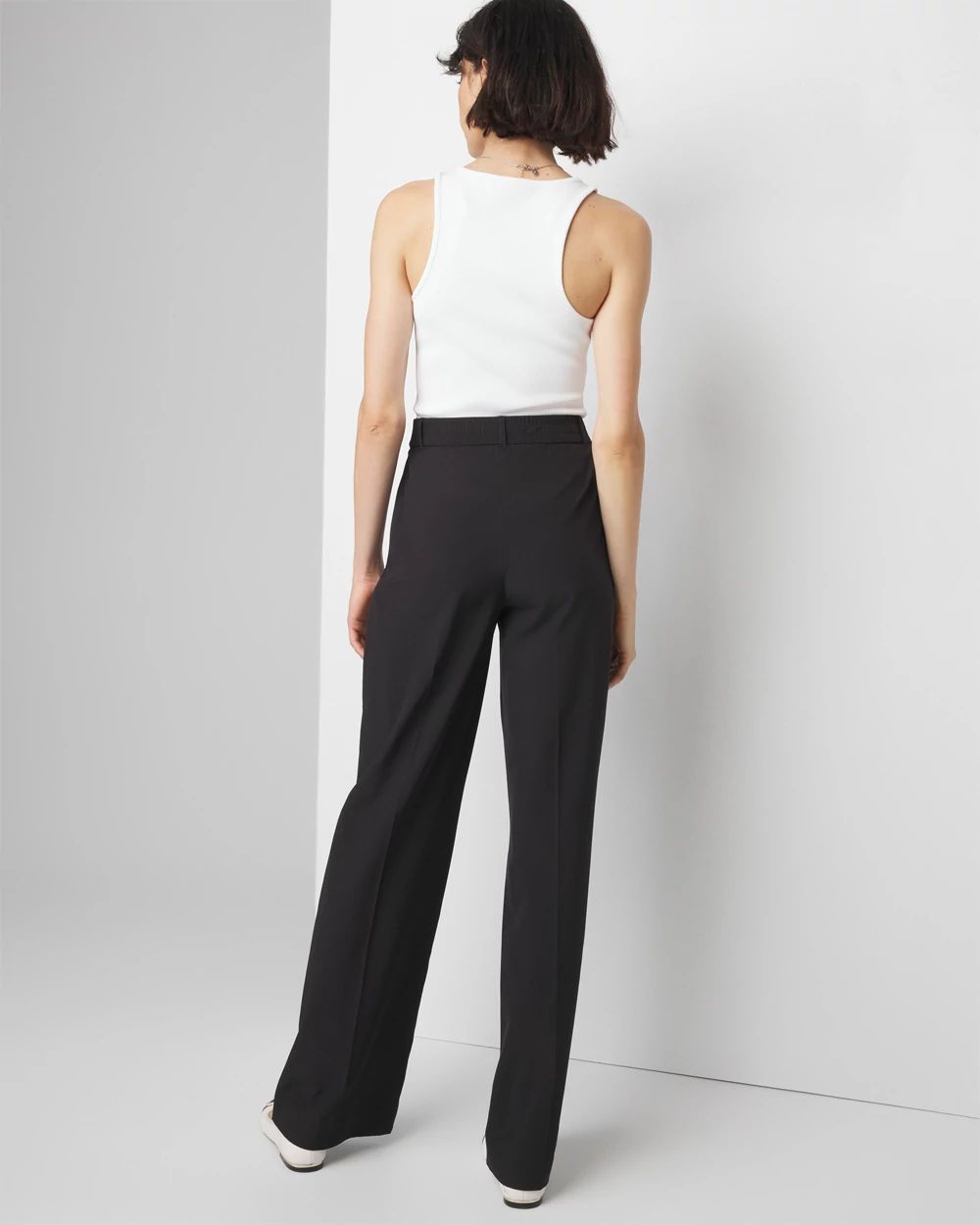 WHBM® Lightweight Luna Wide Leg Trousers