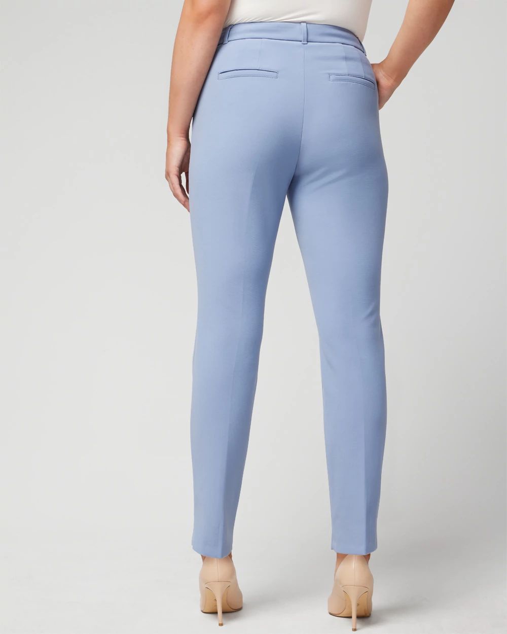 Curvy WHBM® Elle Slim Ankle Comfort Stretch Pant