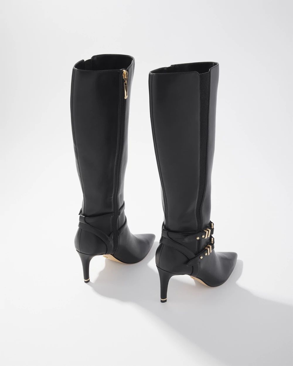 Tall Double Buckle Boot