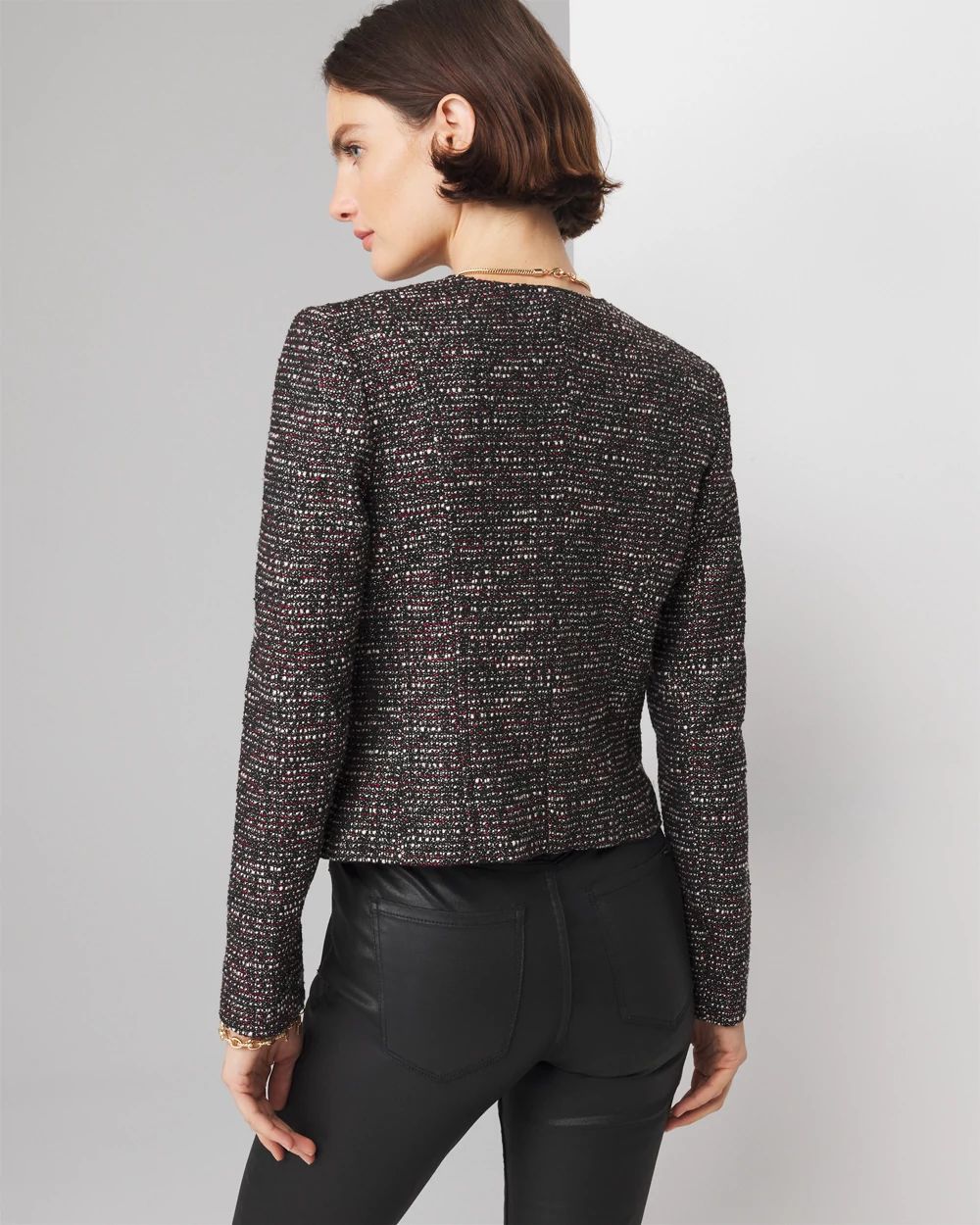 Glam Tweed Stylist Jacket