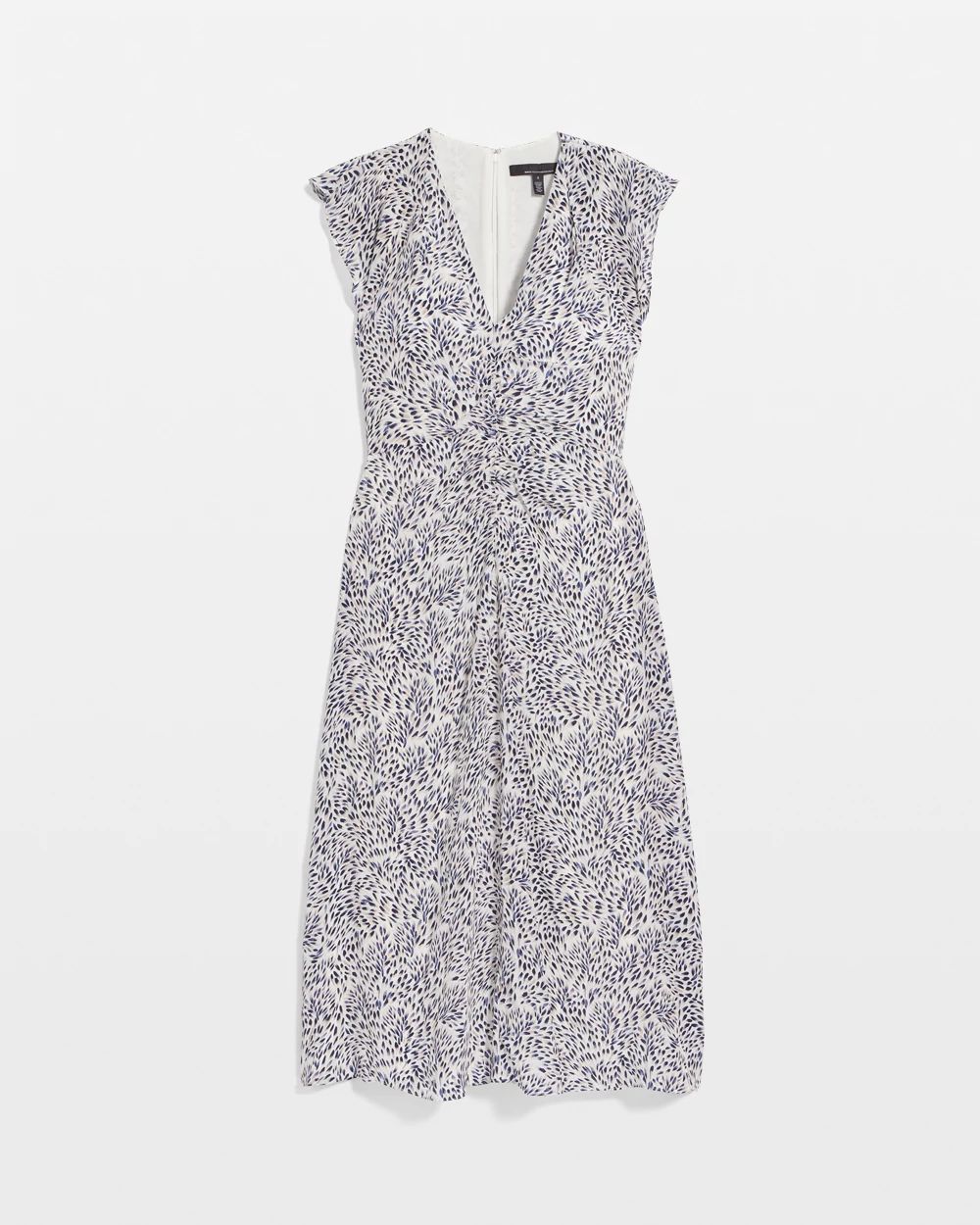 Ruched Midi Dress