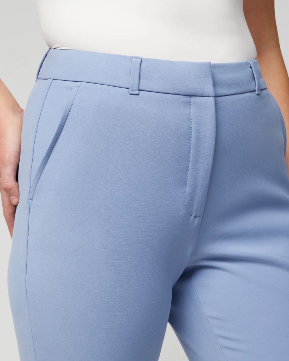 Curvy WHBM® Elle Slim Ankle Comfort Stretch Pant