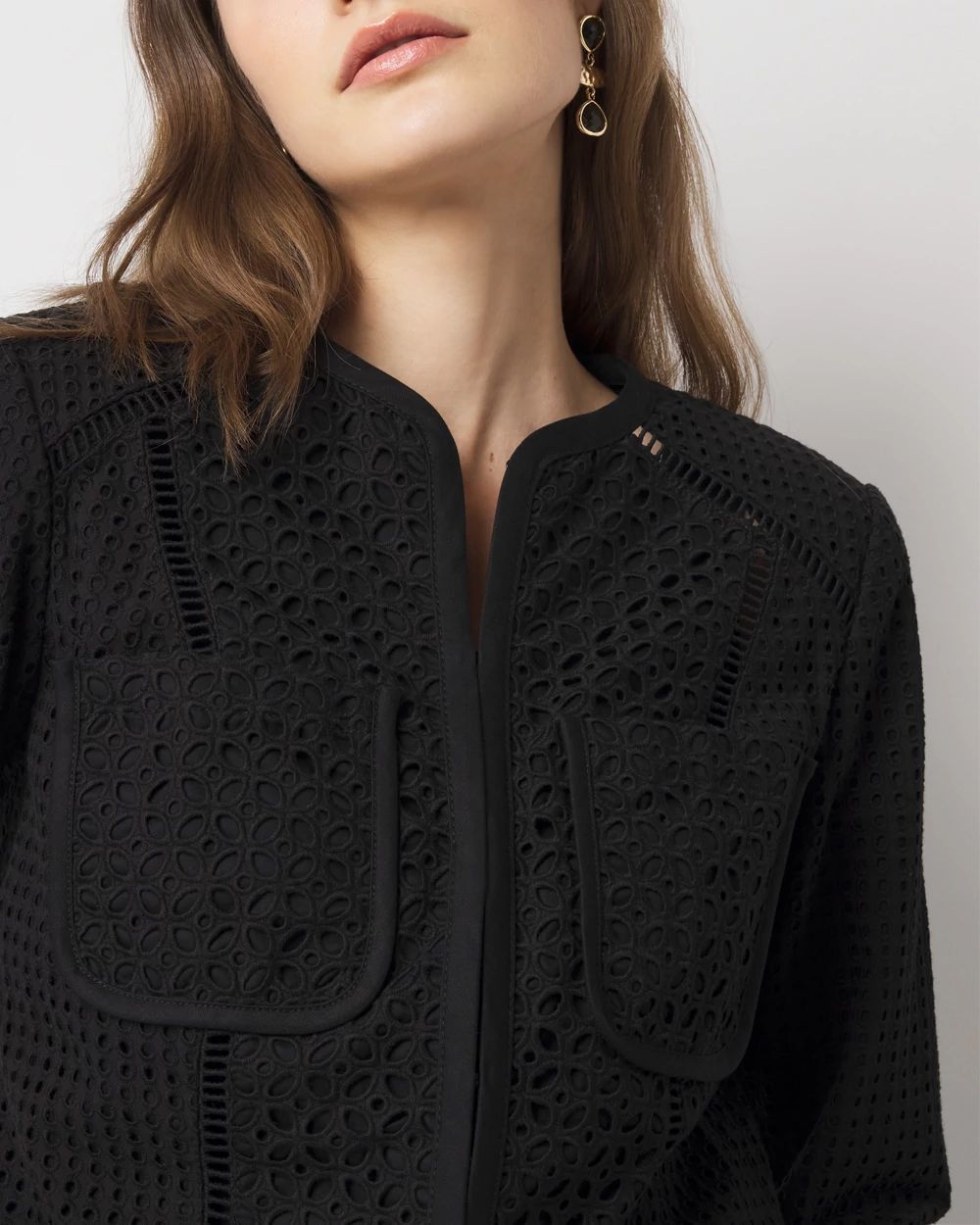 Eyelet Jacket