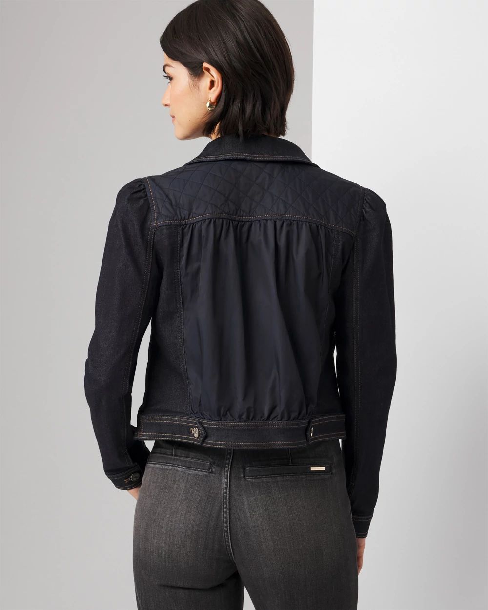 Quilted Jean Jacket