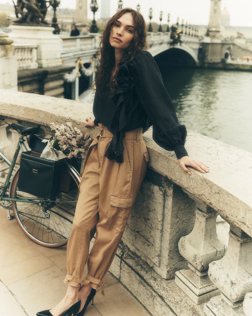 Extra High-Rise Pret Cargo Tapered Ankle Pant