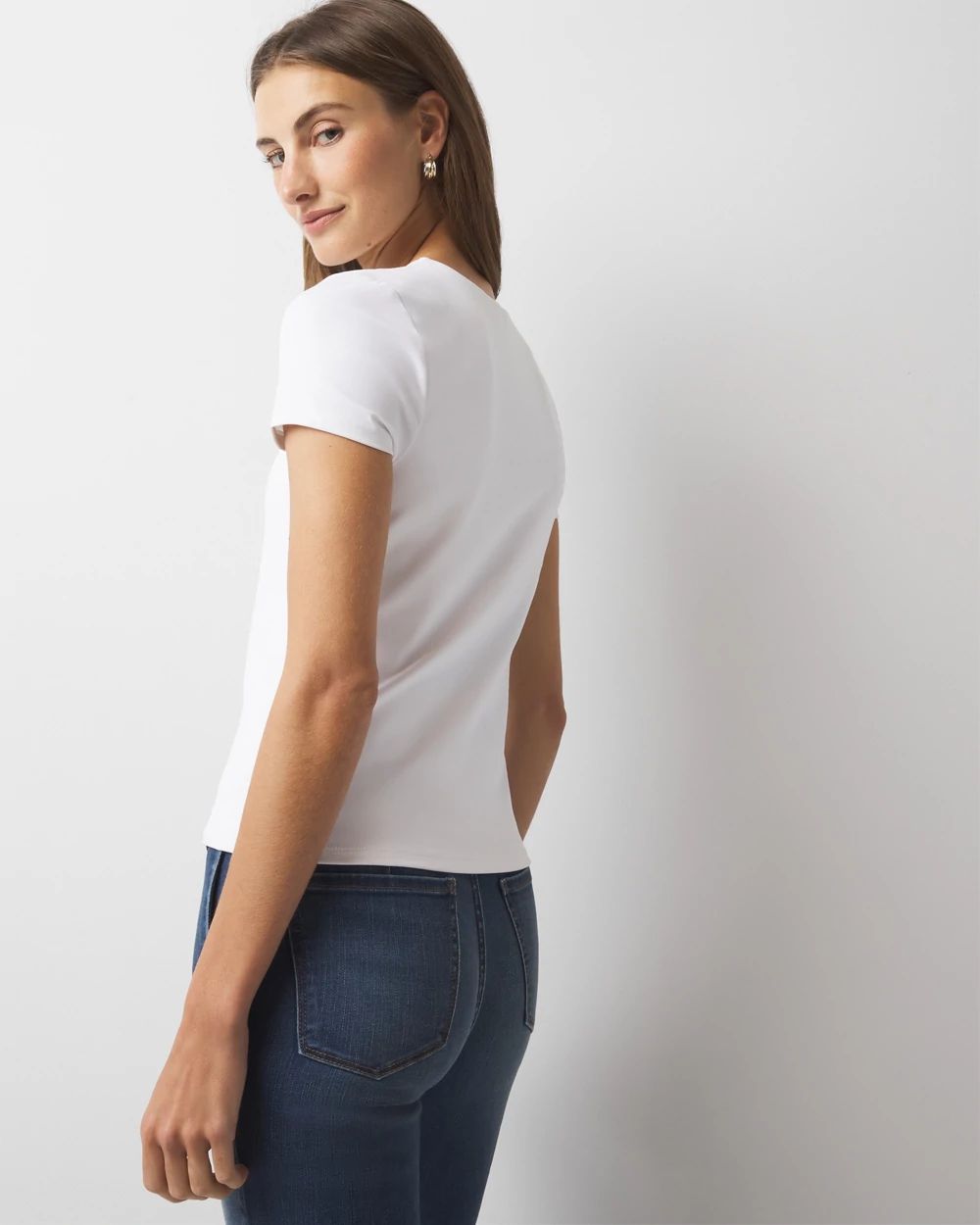 WHBMFORME™ All Ways Stretch Crewneck Tee